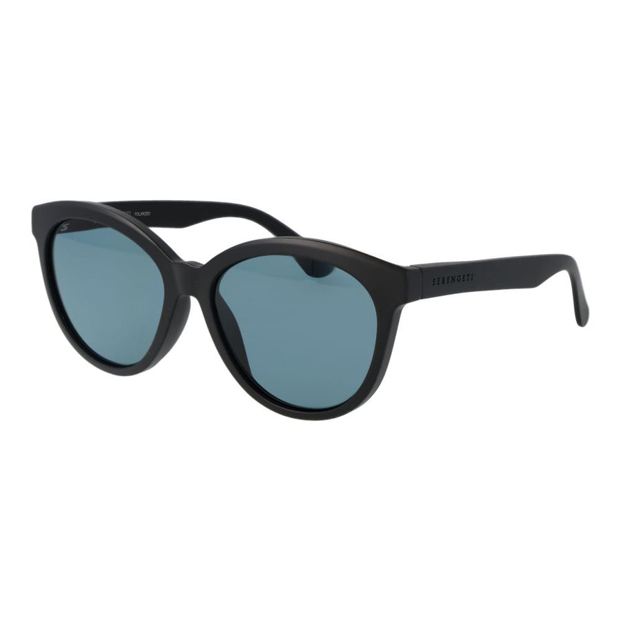 Serengeti Schwarze Sonnenbrille aus Kunststoff