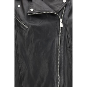 PINKO Schwarze Lederjacke