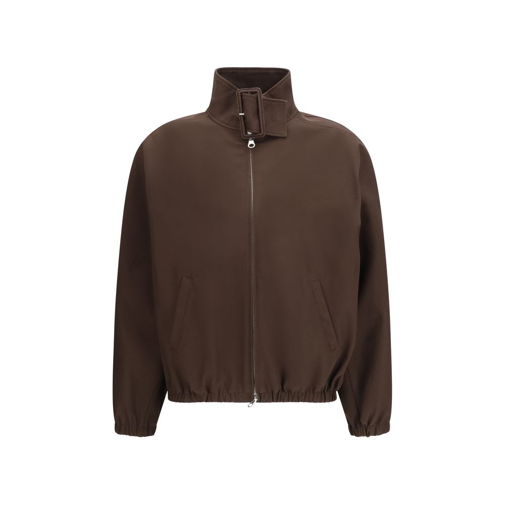 Courrèges Brauner Polyester-Bomber