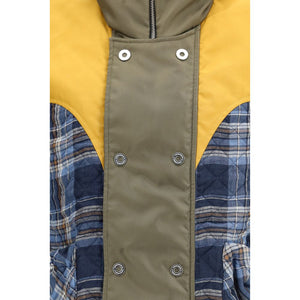 MARBELL Blaue ärmellose Jacke aus Polyamid