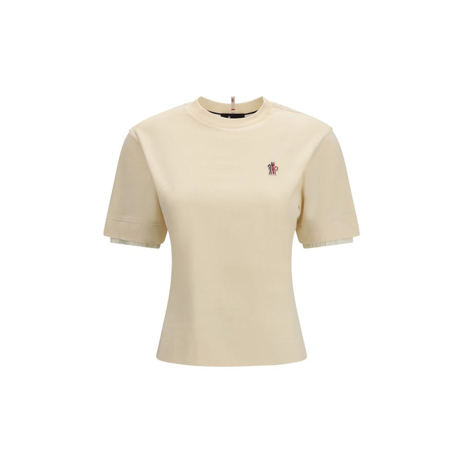 Beige Cotton T-Shirt