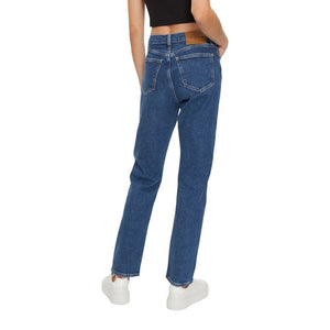 Calvin Klein Jeans Blaue Baumwoll-Skinny-Jeans