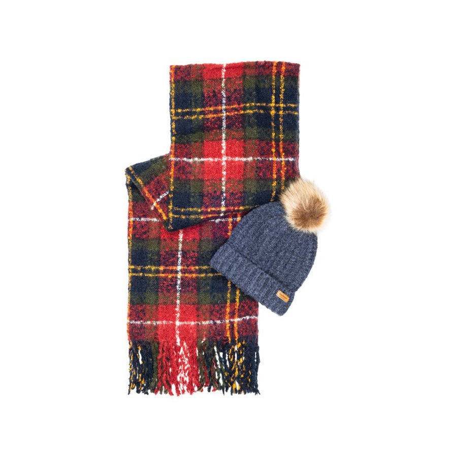 Barbour Bordeaux Polyester Schal