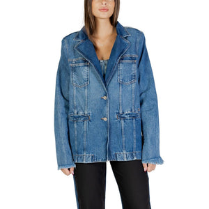 Colcci Blauer Baumwollblazer