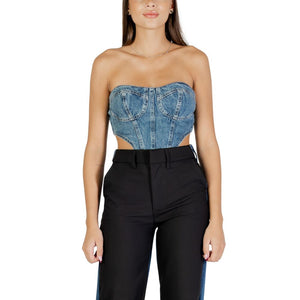 Colcci Blaues Baumwoll-Top