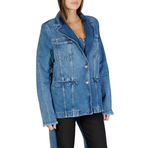 Colcci Blauer Baumwollblazer