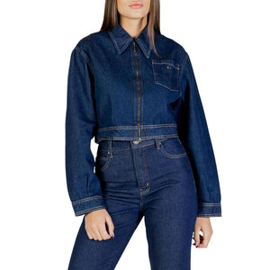 Colcci Blaue Jeansjacke aus Baumwolle