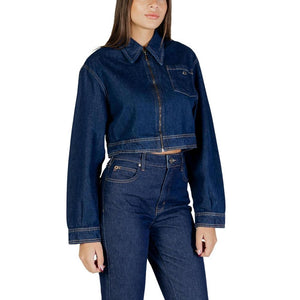 Colcci Blaue Jeansjacke aus Baumwolle