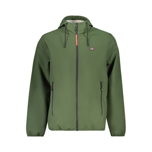 Norway 1963 Grüner Parka aus Polyester