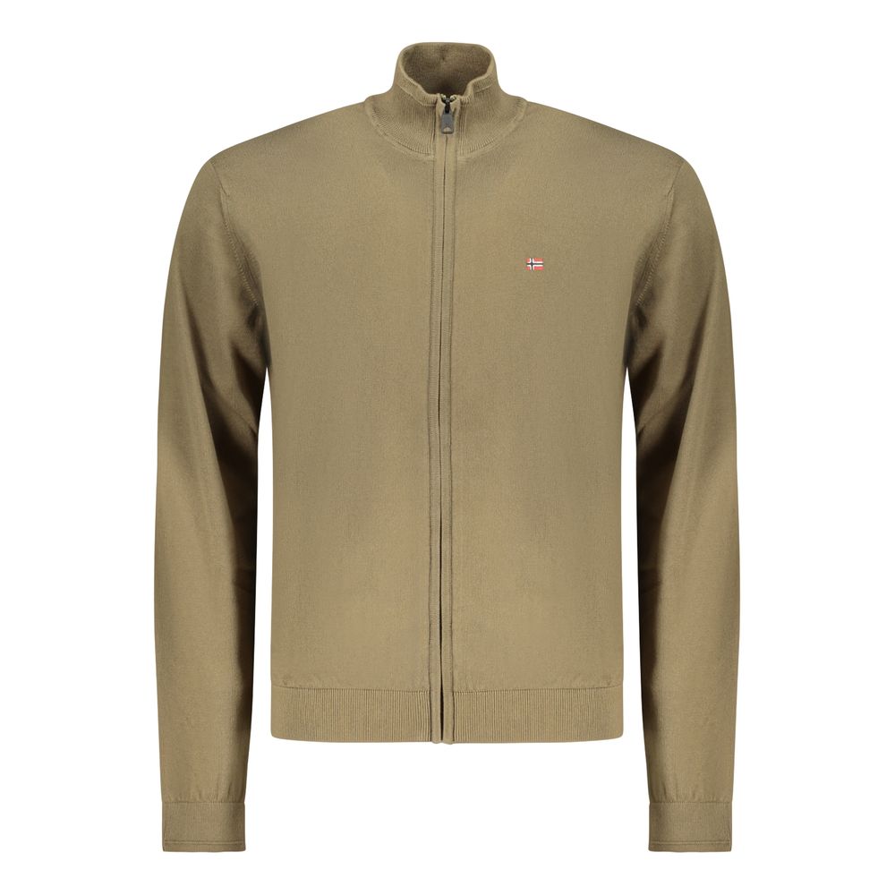 Napapijri Verde Baumwoll-Strickjacke für Herren