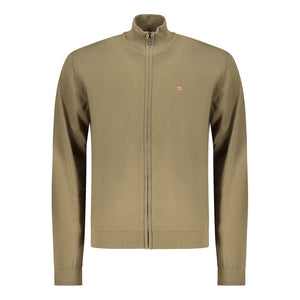 Napapijri Verde Baumwoll-Strickjacke für Herren