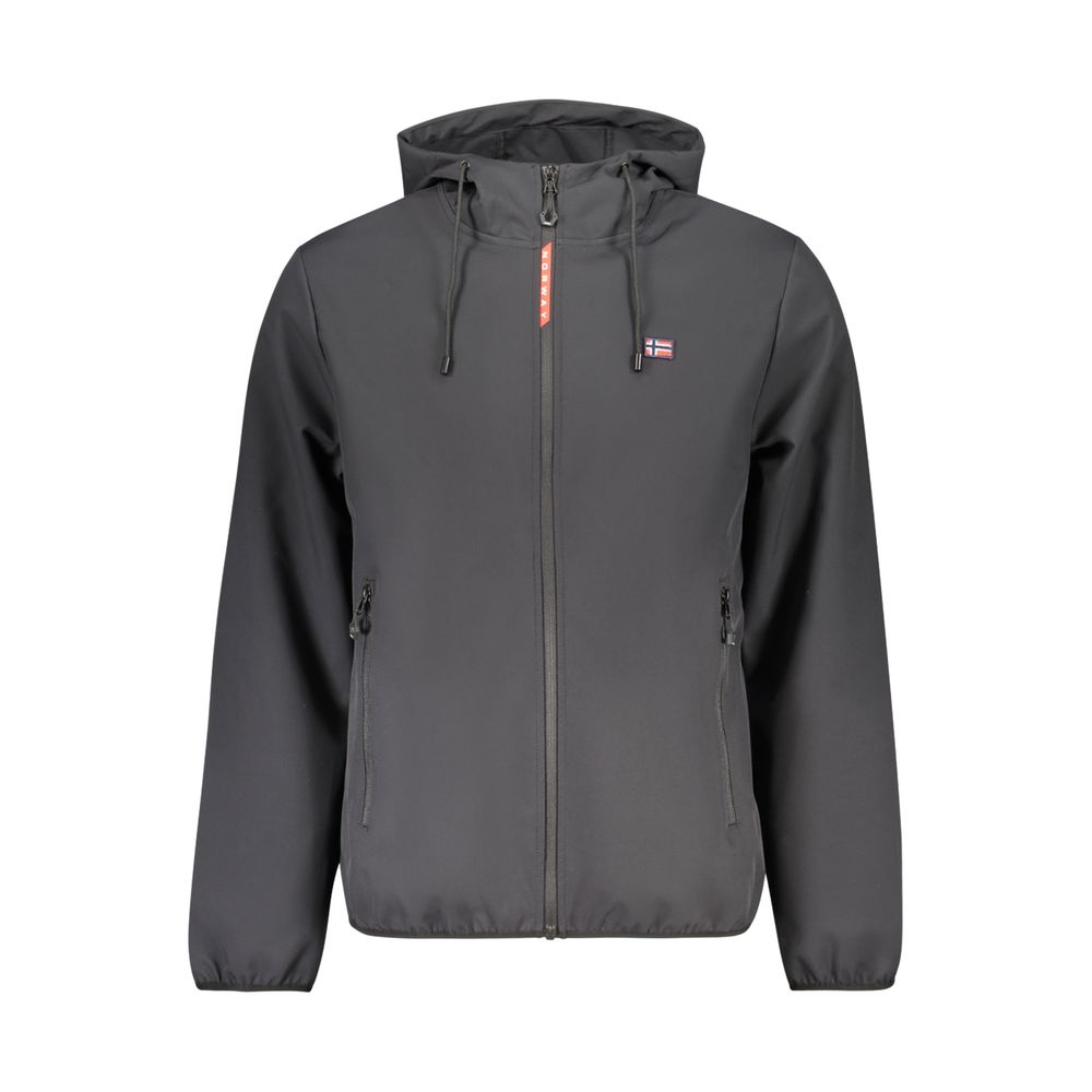 Norway 1963 Schwarze Polyester-Herrenjacke