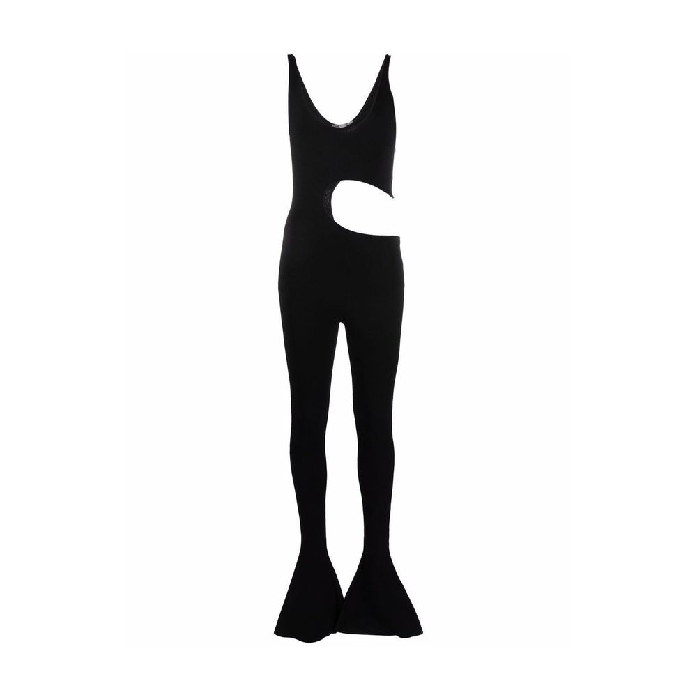 Stella McCartney Schwarzer Viskose-Jumpsuit