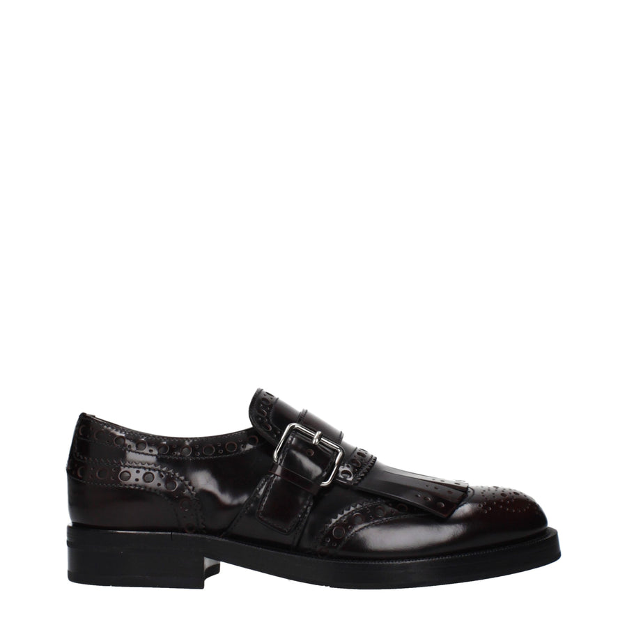 Church's Rote Leder-Slipper