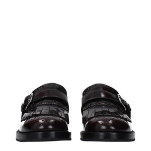Church's Rote Leder-Slipper