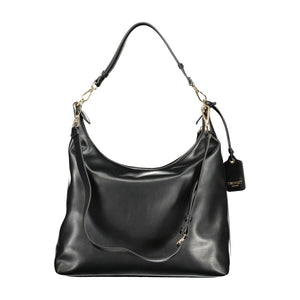 Twinset Schwarze Handtasche aus Polyethylen