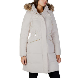 Guess Creme Polyester-Mantel