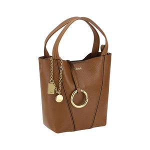 Chloé Braune Kalbsleder Bos Taurus Schultertasche