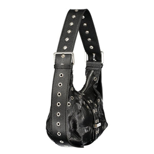 Desigual Schwarze Mini-Tasche aus Polyurethan für Damen