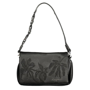 Desigual Schwarze Handtasche aus Polyethylen