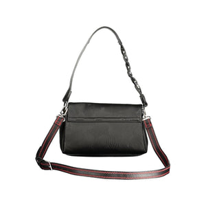Desigual Schwarze Handtasche aus Polyethylen
