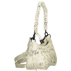 Desigual Schwarze Handtasche aus Polyethylen