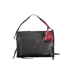 Desigual Handtasche aus Nero-Polyurethan für Damen