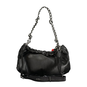 Desigual Schwarze Damen-Handtasche aus Polyurethan
