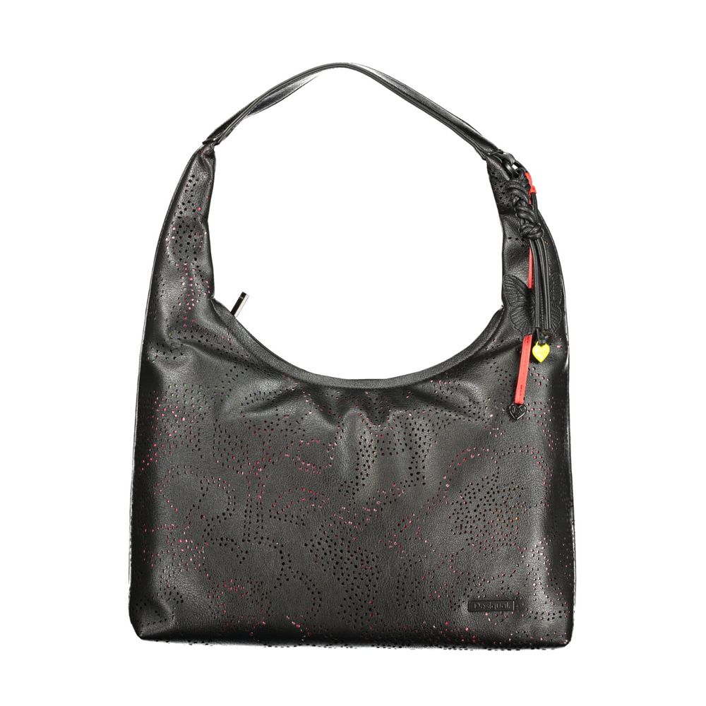 Desigual Handtasche aus Nero-Polyurethan für Damen