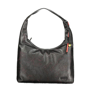 Desigual Handtasche aus Nero-Polyurethan für Damen