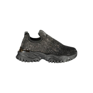 Laura Biagiotti Schwarze Sneaker aus Polyester