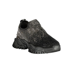 Laura Biagiotti Schwarze Sneaker aus Polyester