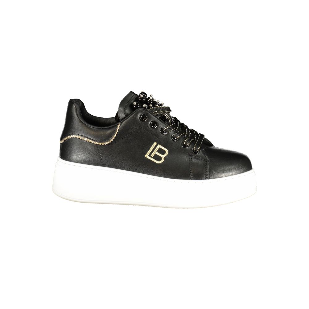 Laura Biagiotti Schwarze Sneaker aus Polyester