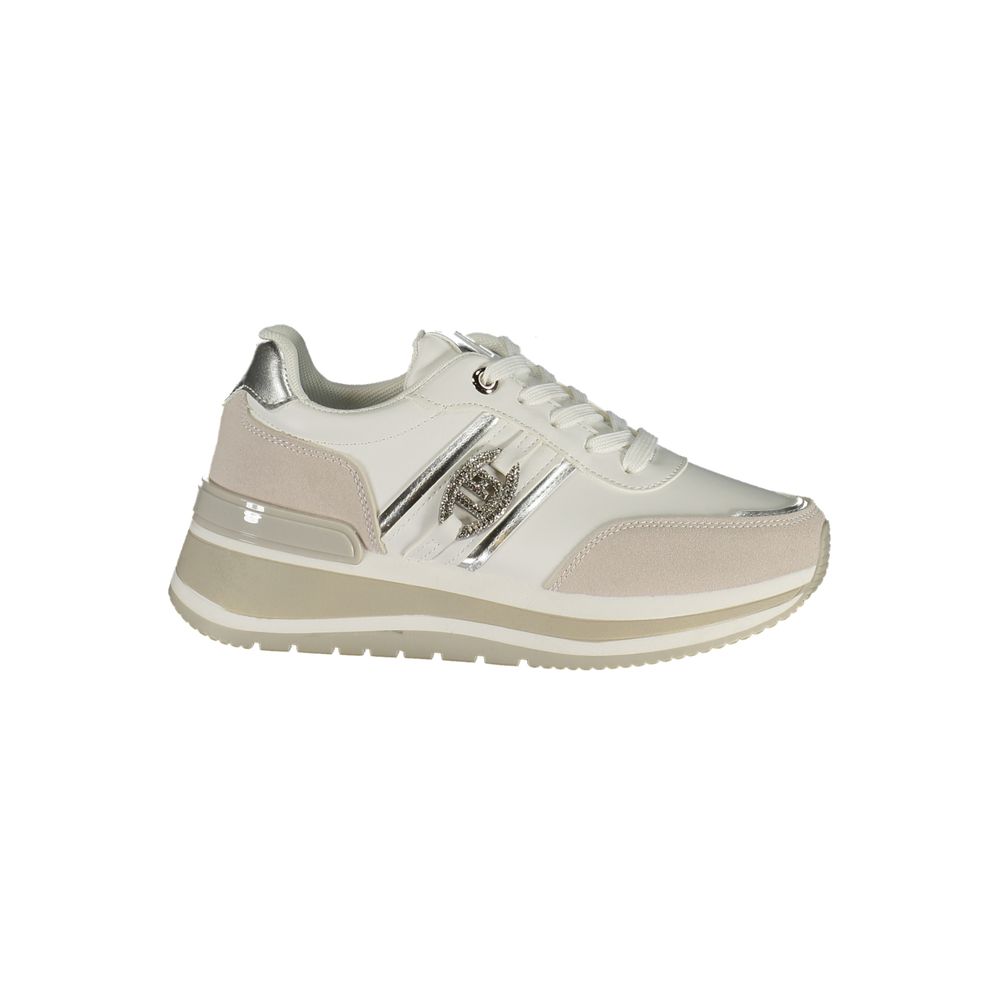 Laura Biagiotti Bianco Poliuretano Donna Sneaker
