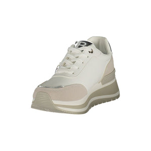 Laura Biagiotti Bianco Poliuretano Donna Sneaker
