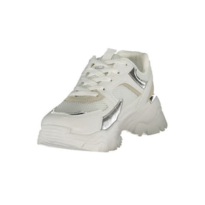 Laura Biagiotti Bianco Poliuretano Donna Sneaker