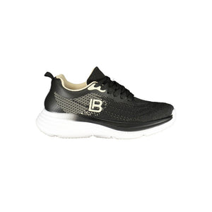 Laura Biagiotti Schwarzer Damen-Sneaker aus Polyester