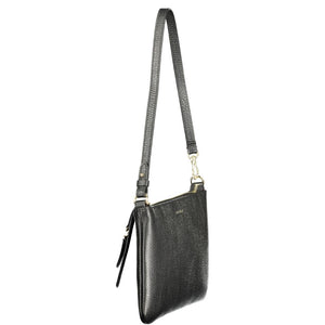 Coccinelle Schwarze Leder Damentasche