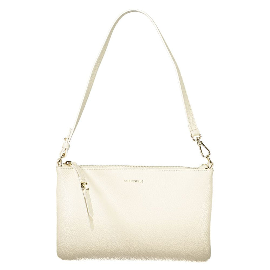 Coccinelle Bianco Pelle Damen Handtasche