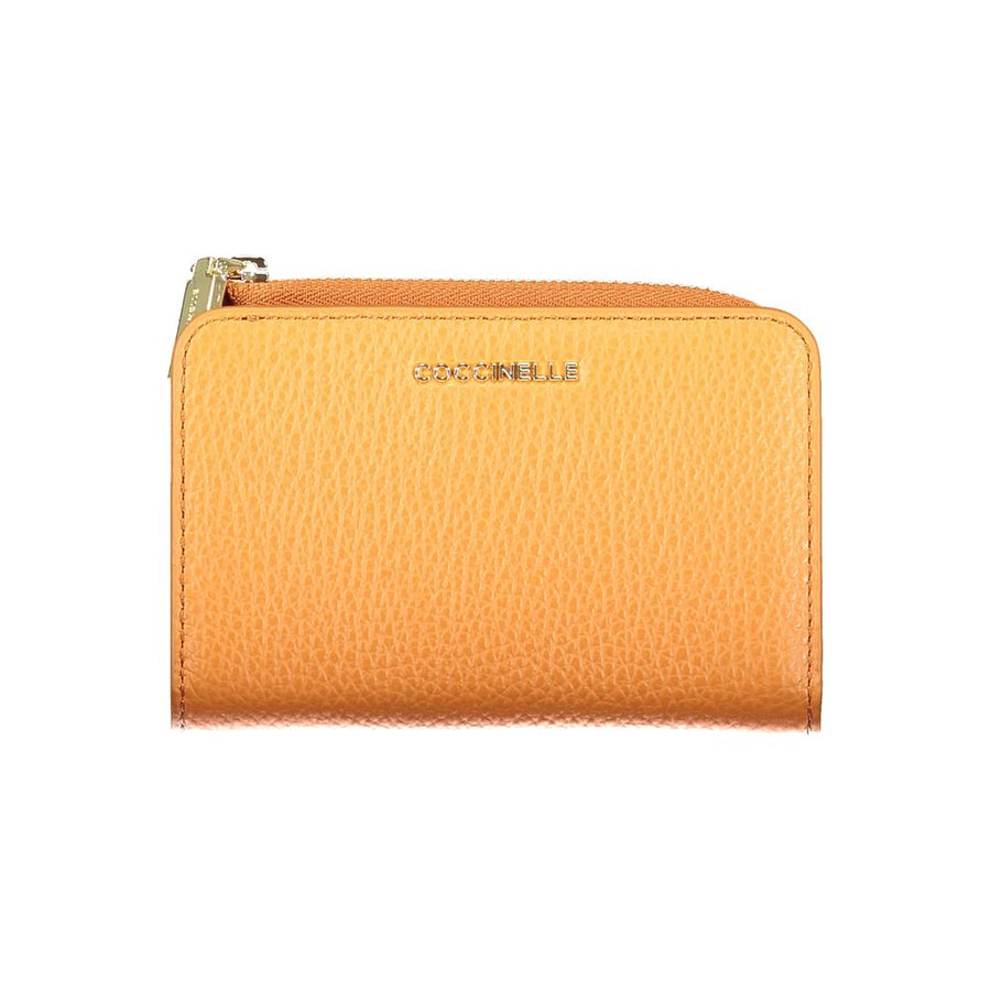 Coccinelle Arancione Leder Damen Geldbörse