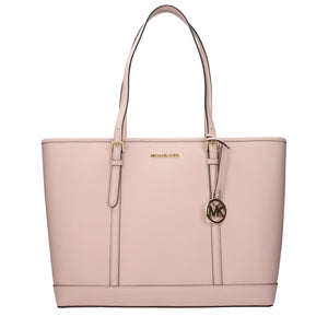 Michael Kors Schultertasche aus pinkfarbenem Leder