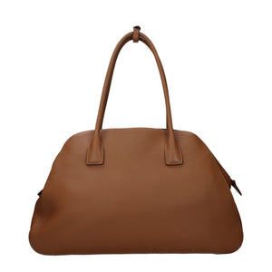Prada Braune Leder Schultertasche