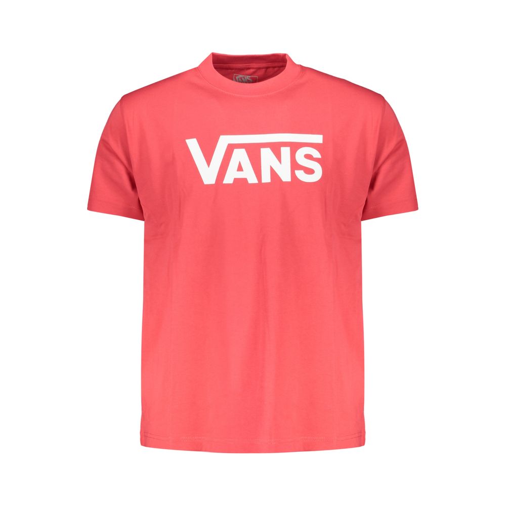 Vans Rosso Baumwoll-T-Shirt für Herren