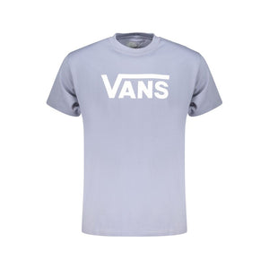 Vans Azzurro Baumwoll-T-Shirt für Herren