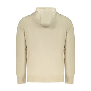 Norway 1963 Beige Baumwoll-Kapuzenpullover für Herren
