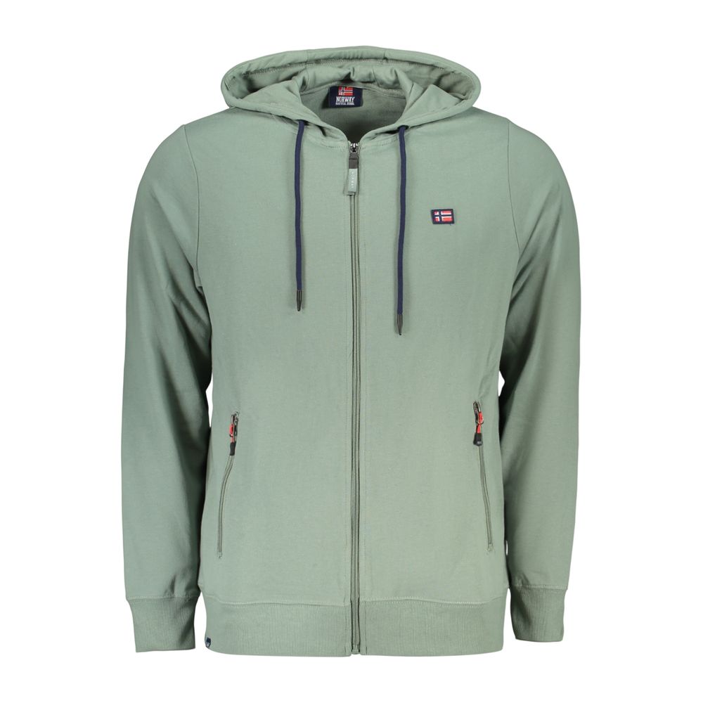 Norway 1963 Verde Baumwoll-Sweatshirt für Herren