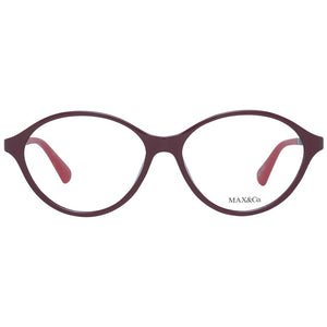 Max & Co Burgunderfarbene Kunststoffbrille (Fassung)