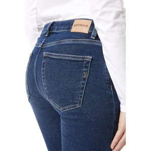 Gas Blaue Baumwoll-Jeans im Slim Fit