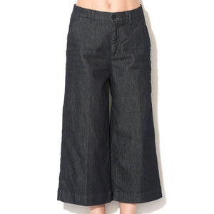 Gas Blaue Cropped Jeans aus Polyester