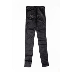 Gas Schwarze Skinny Jeans aus Baumwolle